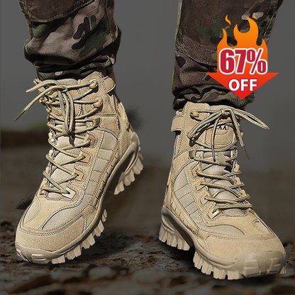 🖤Black Friday 50% Rabatt für begrenzte Zeit🔥 Taktische Sportstiefel - Wasserdicht und rutschfest, verstärkte Zehen für Outdoor/Training/Militär ⚡📦