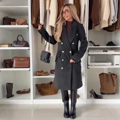 Klassische Zweireiher-Mäntel für Damen